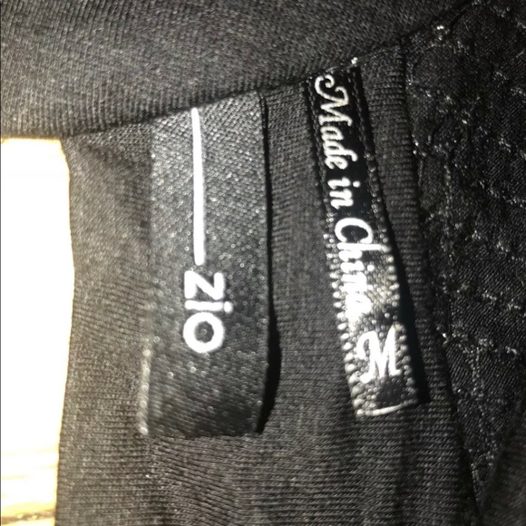 Zio Black Silver Sequin Sparkle Cowl Neck Low Back Party Cocktail Mini Dress M - Picture 3 of 3